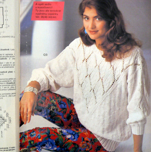 Sabrina č.4/E - Módní pletené trendy.. — foto 6