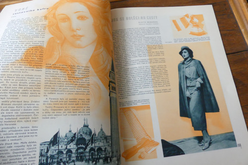 Časopis EVA, 13/1935, móda — foto 6