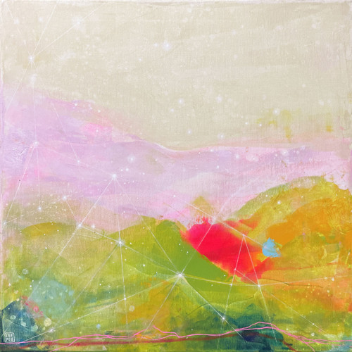Contemplation / originální obraz - 50x50cm — foto 2