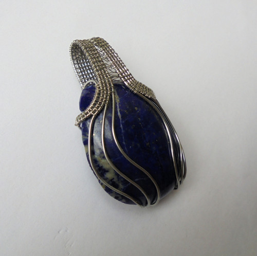 Přívěsek - Lapis lazuli /26 — foto 5