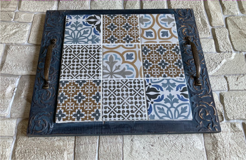 Servírovací podnos 42 x 35 cm. — foto 4