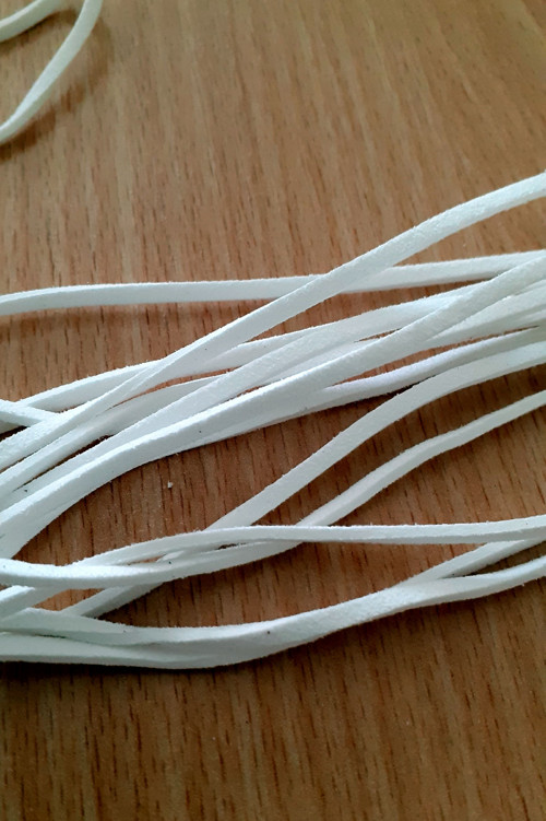 Řemínek 3mm imitace semiše — foto 2