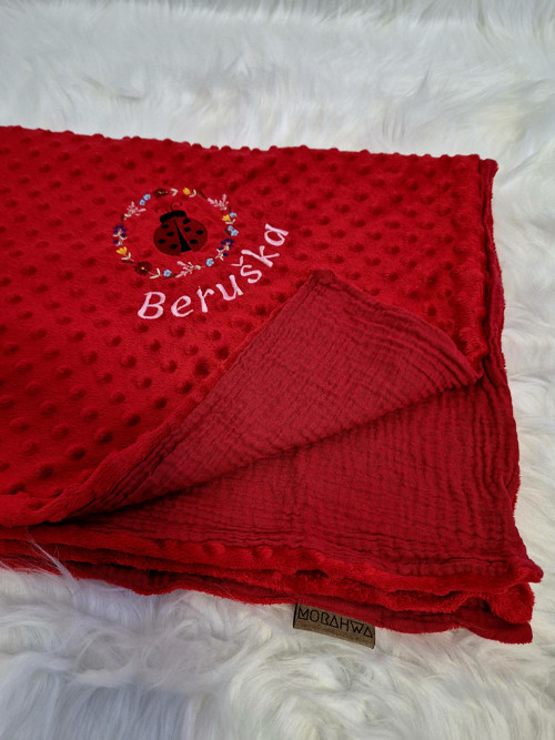 Mušelínová bonding dečka "Beruška" — foto 2