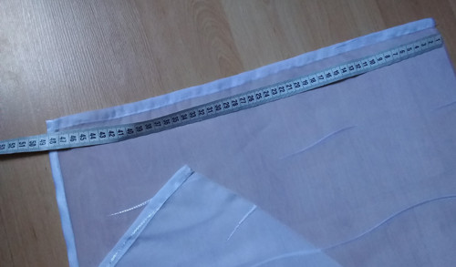 Záclonka lesklé vlnky — foto 5