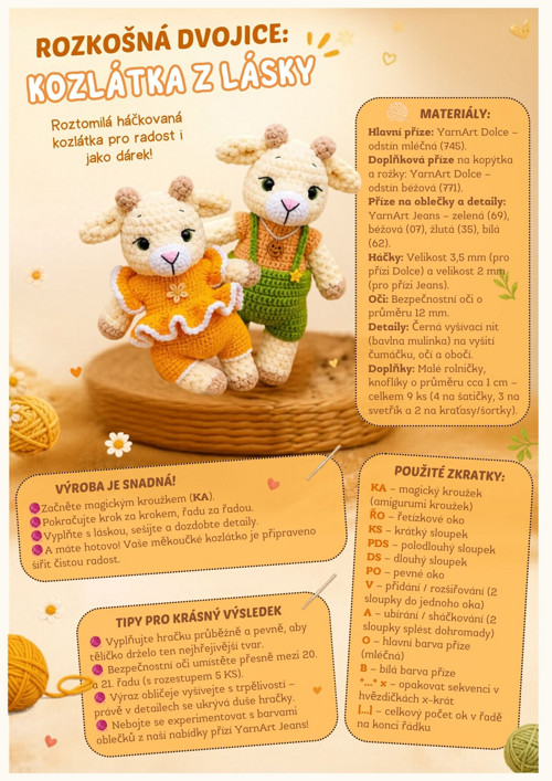 Veselá kozlátka – Návod PDF — foto 2