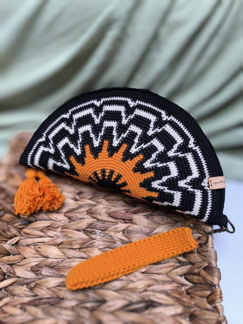 Kabelka psaníčko Orange — foto 2