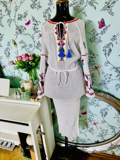 Šaty boho folklore — foto 2