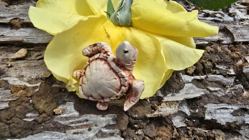 Keramická brož - želva — foto 2