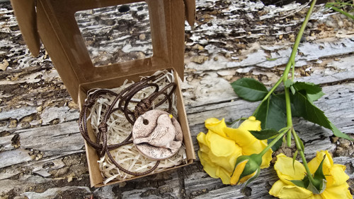 Keramický náhrdelník - ptáček — foto 6