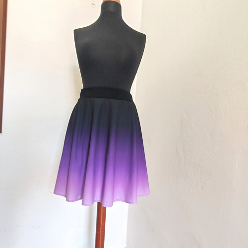 Fialové ombré — foto 3
