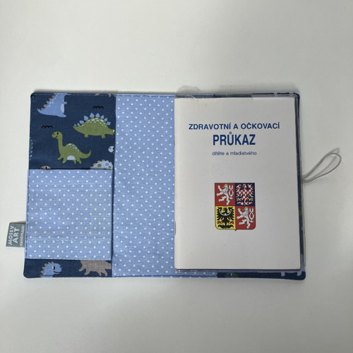 Obal na očkovací průkaz dinosauři — foto 4