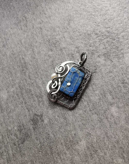 Lapis lazuli - závěs — foto 3