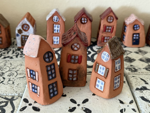 Keramické mini domečky — foto 2