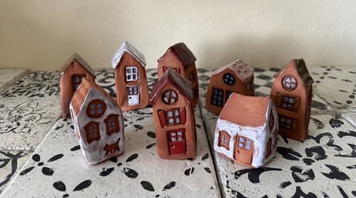 Keramické mini domečky — foto 2