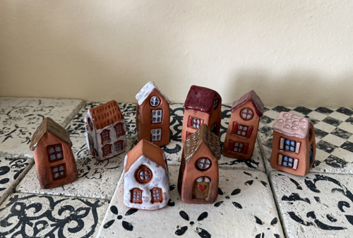 Keramické mini domečky — foto 4