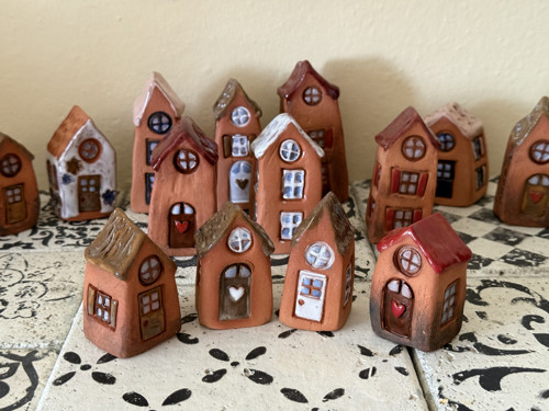 Keramické mini domečky — foto 2
