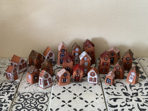 Keramické mini domečky — foto 5