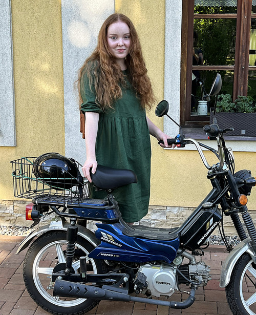 Lněné šaty IRIS - lahvově zelené — foto 3