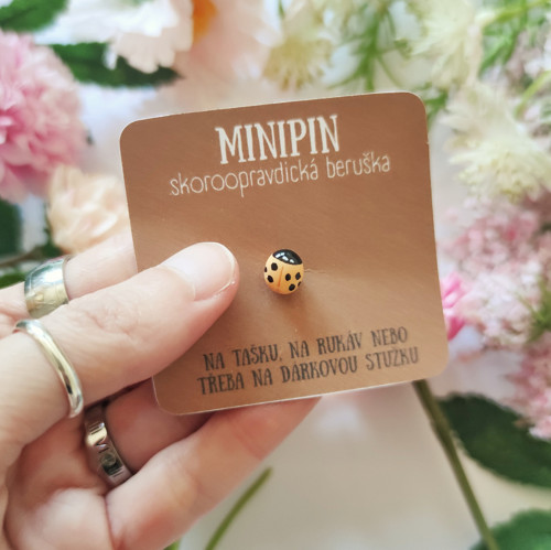 Oranžová skoroopravdická beruška | minipin — foto 4