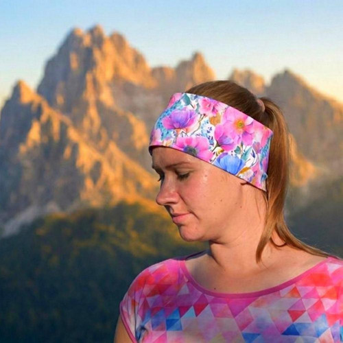 Čelenka - Růžové květy — foto 4