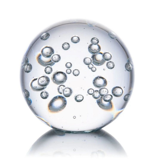 Skleněné těžítko BIG BUBBLES 8cm — foto 2