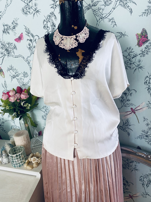 Blúzka vintage look — foto 2