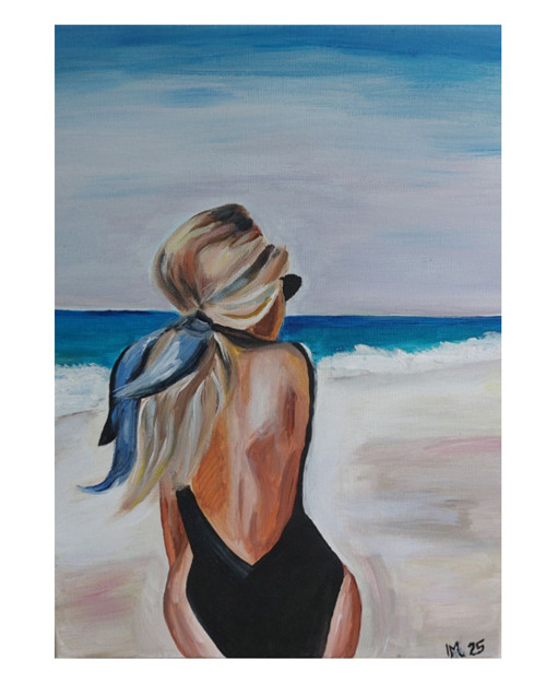 Malba 'Summer vibes' | akryl | 30x40 cm — foto 2