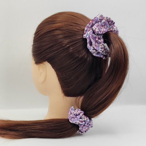 Scrunchie gumička Mandala L - klasik IV. — foto 2