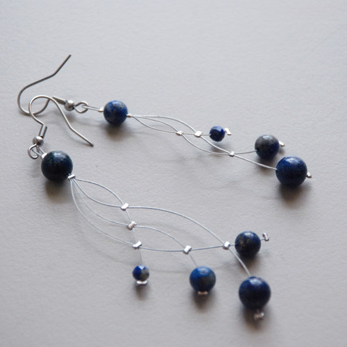 Zaplétanky z lapis lazuli — foto 3