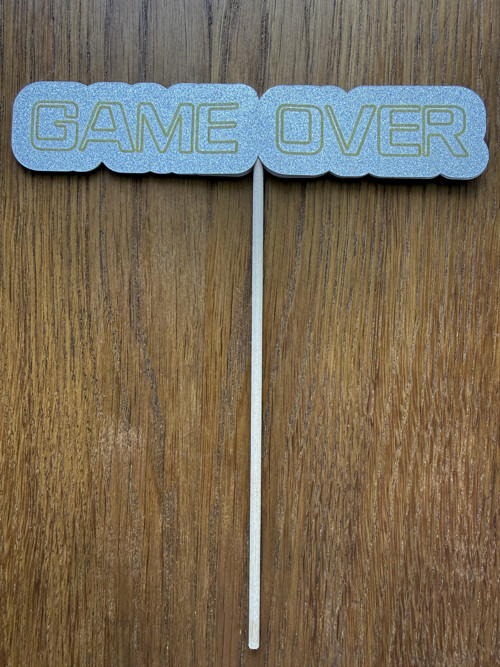 Zápich do dortu GAME OVER — foto 2