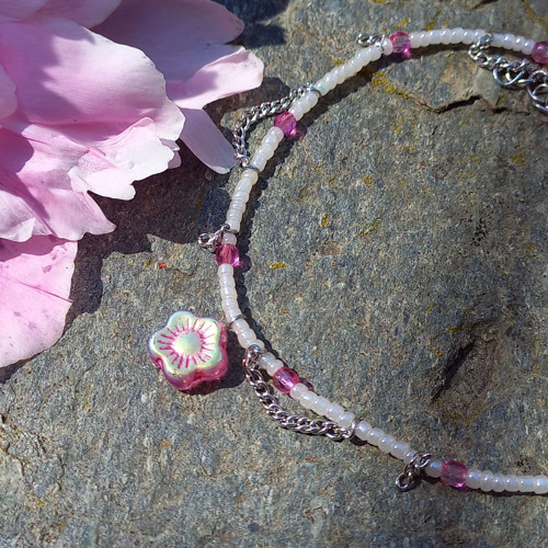 Anklet Růžový květ — foto 2