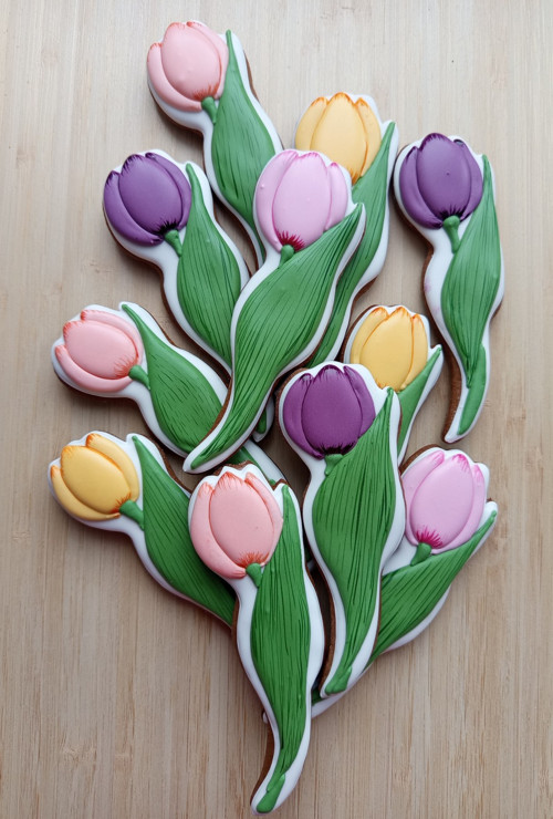Medový perníček tulipán — foto 2