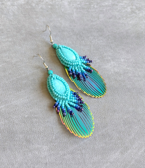 Náušnice Magic Feather — foto 4