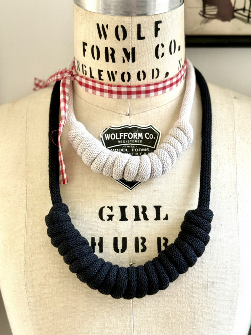 Macramé náhrdelník “ Boho VORTEX ” — foto 3