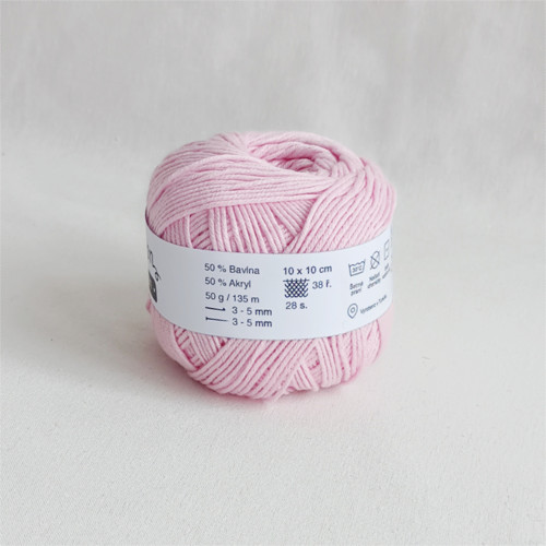 Baby Cotton světle růžová — foto 3