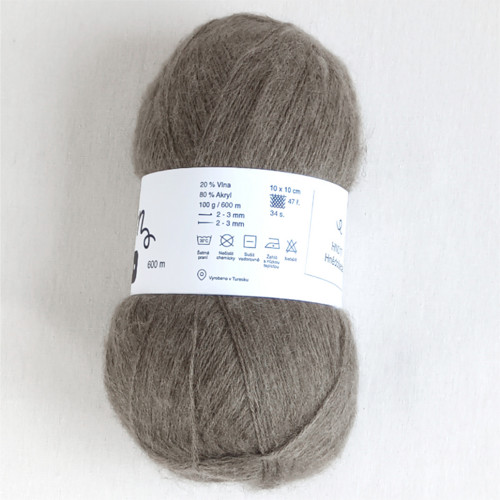 Angora Touch hnědošedá — foto 4