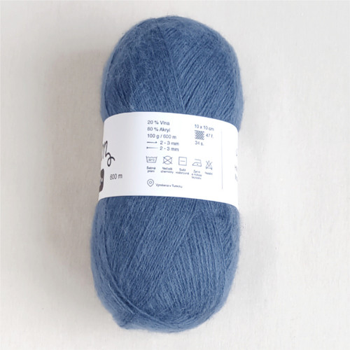 Angora Touch modrá — foto 4