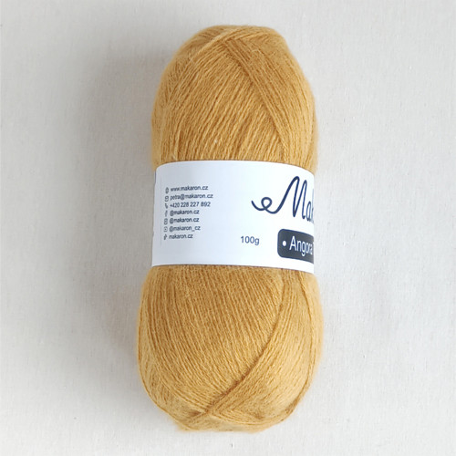 Angora Touch hořčicová — foto 5