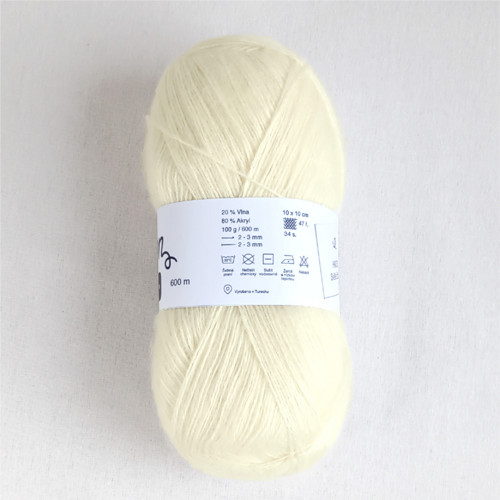 Angora Touch světle žlutá — foto 3