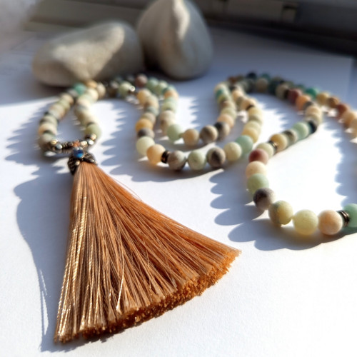 Japa Mala - amazonit — foto 2