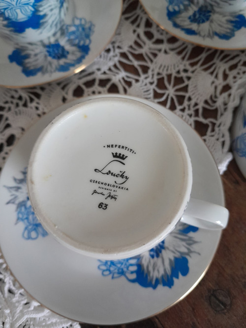 Porcelánový servis Nefertiti — foto 4