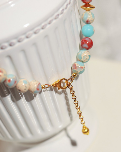 Boho talisman z jaspisu — foto 5