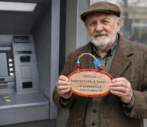 . 125 Keramická cedulka s vtipným textem — foto 2