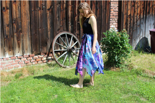 Cípatá zavinovací sukně Gypsy V. — foto 5