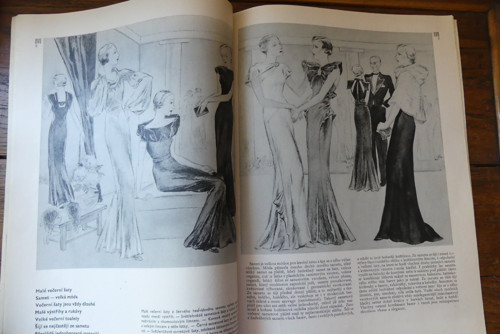 Časopis EVA, 2/1933, vintage móda — foto 6