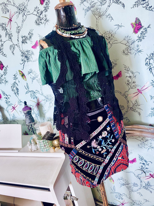 Vestička boho v krajce — foto 2