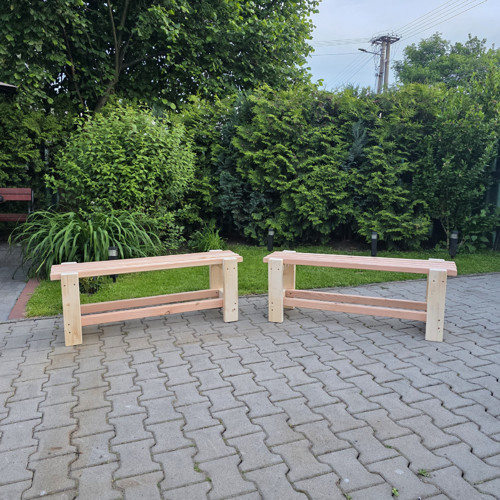 Vlastnoruční lavička na sezení — foto 2