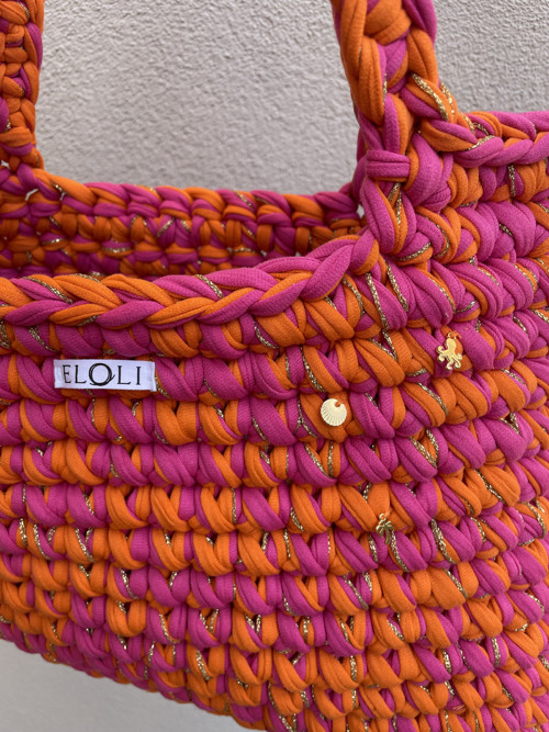 Háčkovaná kabelka SUMMER VIBES maxi — foto 2