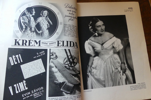 Časopis EVA, 2/1932, vintage móda — foto 2