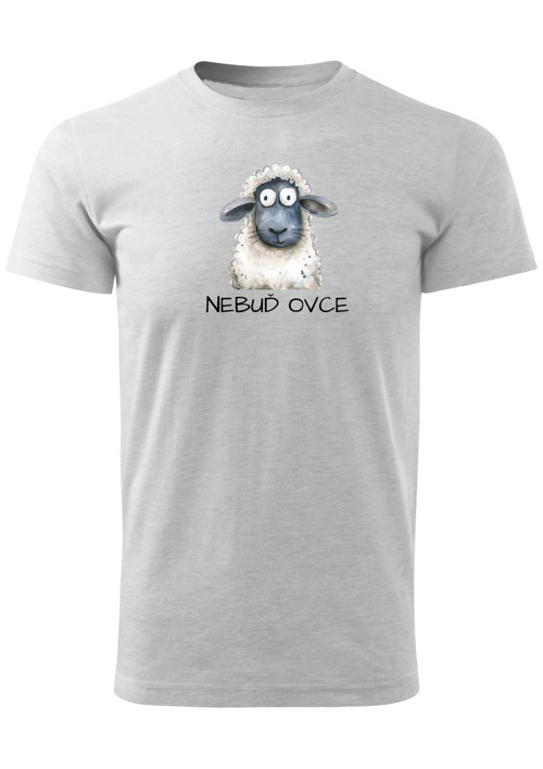 Pánské tričko "Nebuď ovce" — foto 3